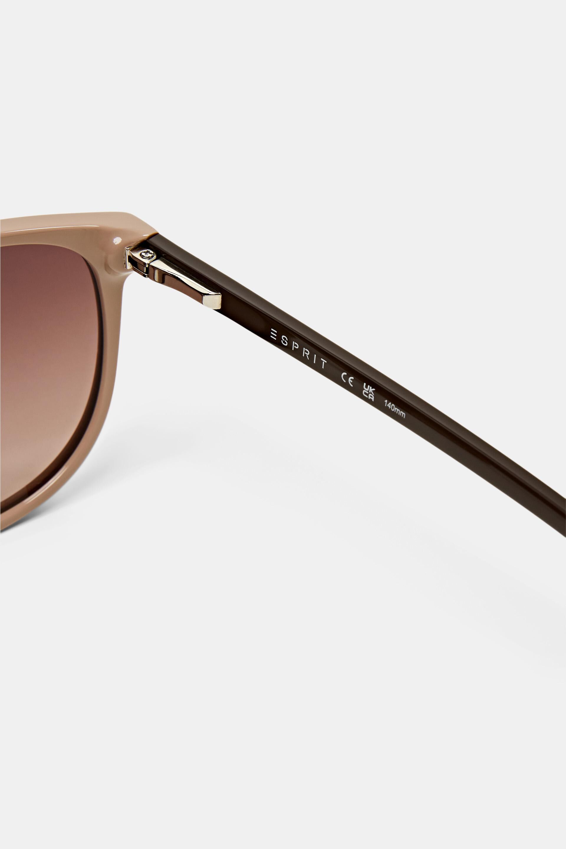 Lunettes de soleil à monture colorée