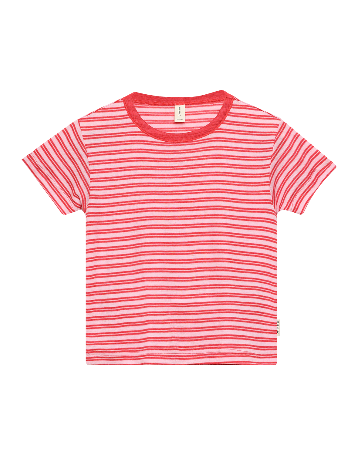 T-shirt in merinowol/zijde voor kinderen