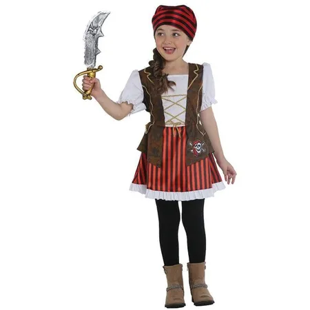 Rubies Kinderkostüm Piratenlady Größe 116