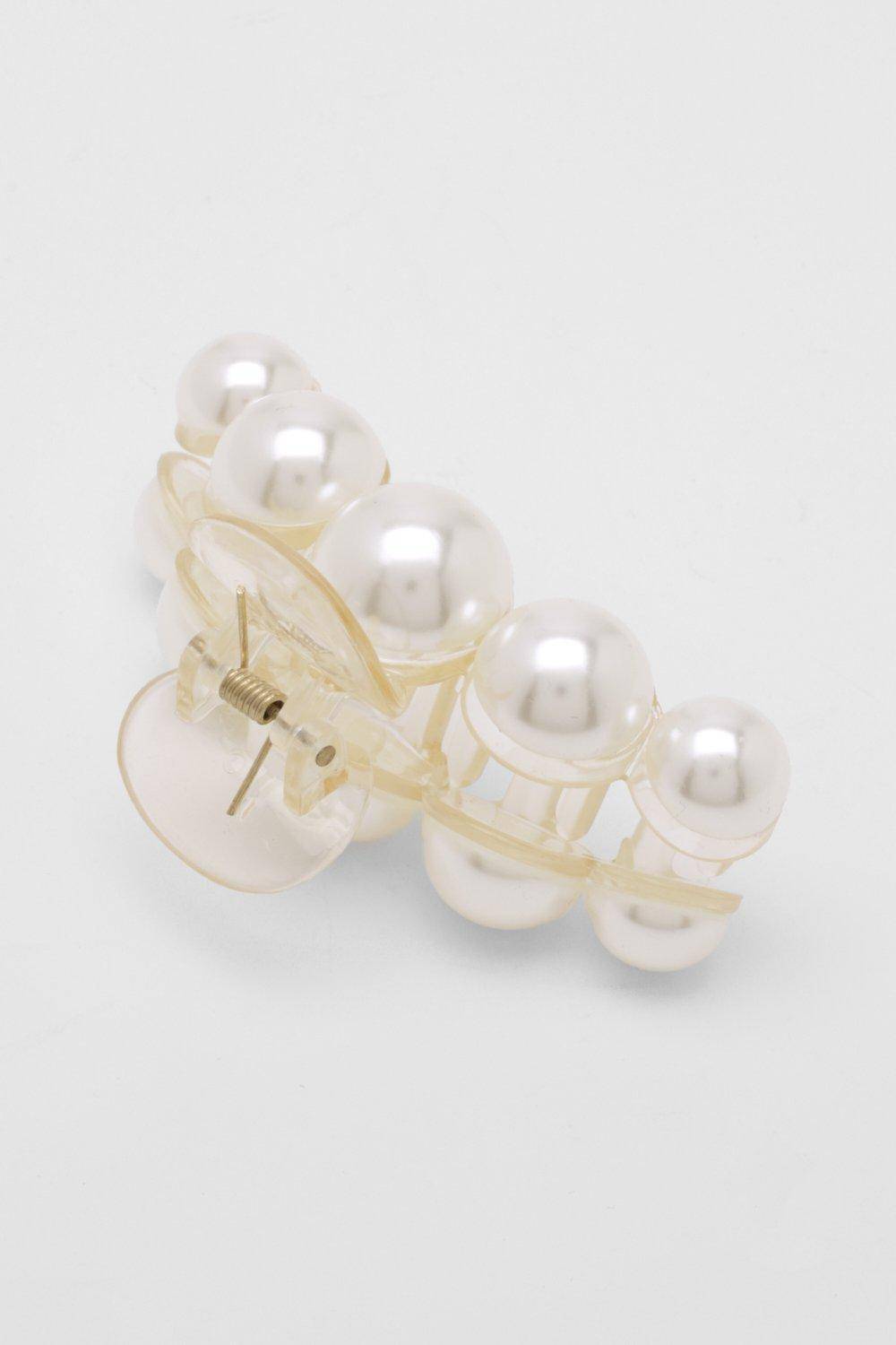 boohoo Grande Pince Crabe À Perles