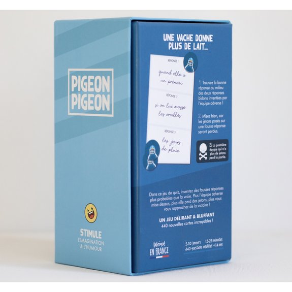 Pigeon pigeon 2 : Le retour du bluff