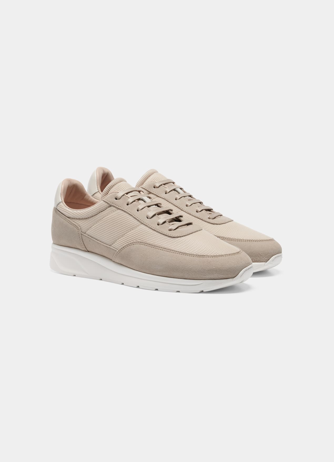 Sneakers Runner marron clair