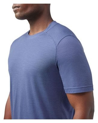 T-Shirt Technique Homme Smartwool Active Mesh Bleu