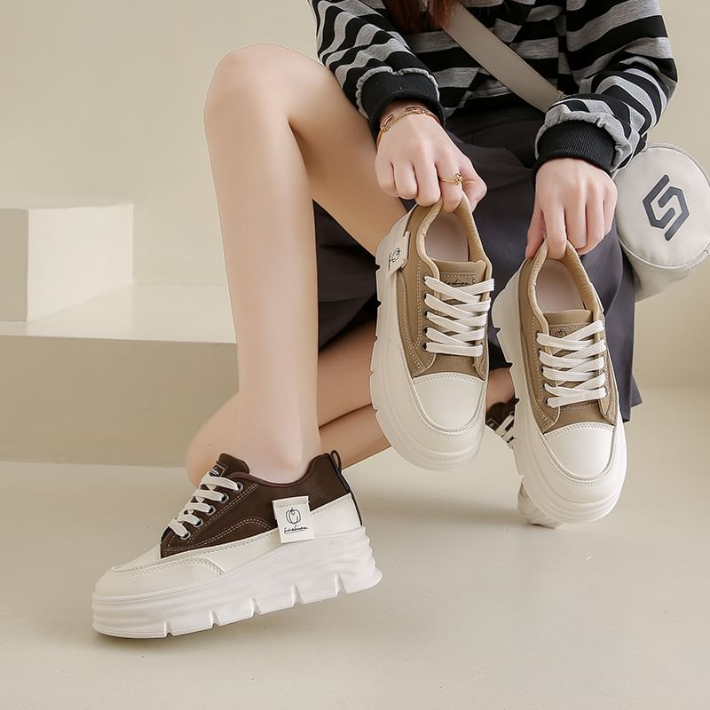 FRAISO - Platform Paneel Sneakers