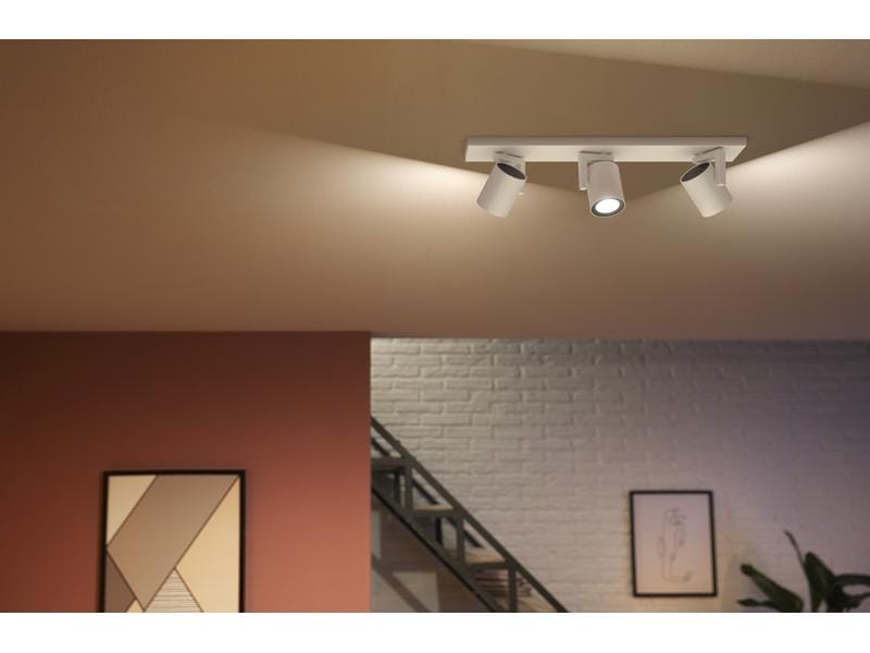 Philips Hue White & Color Ambiance Argenta 3er-Spot Weiss Licht in allen Farben