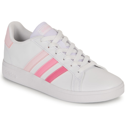 Adidas Sportswear - GRAND COURT 2.0 K - Blanc / Rose