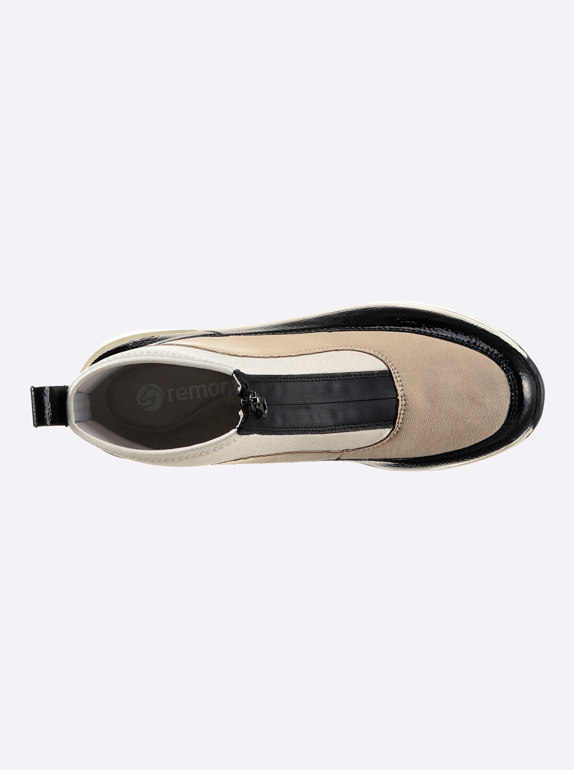 Remonte Stiefelette in schwarz-weiß