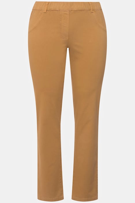 Jeggings, Elastikbund, schmales Bein, Biobaumwolle