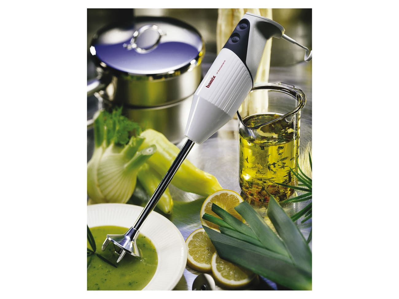 Mixeur plongeant Bamix - Gastro 200 - Coloris blanc - Bamix