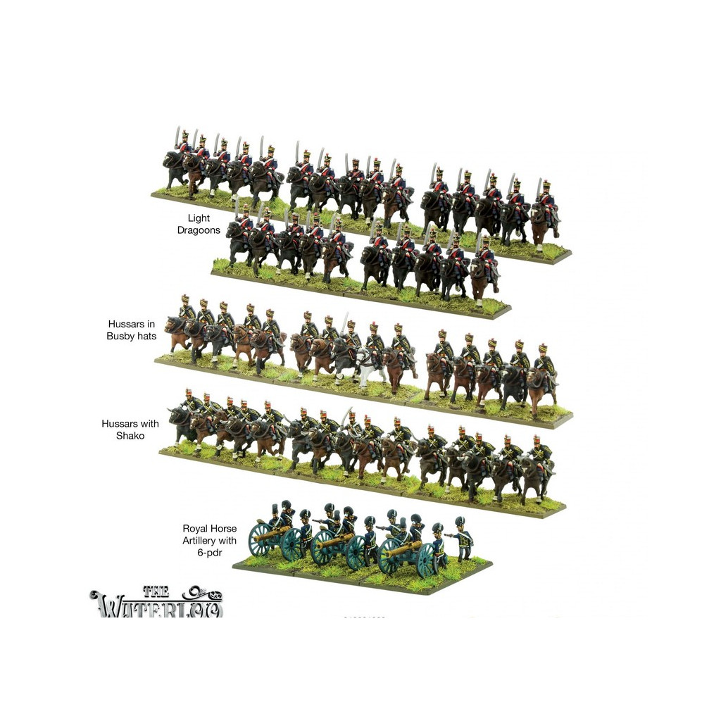 Black Powder Epic Battles : Waterloo - British Light Cavalry Brigade