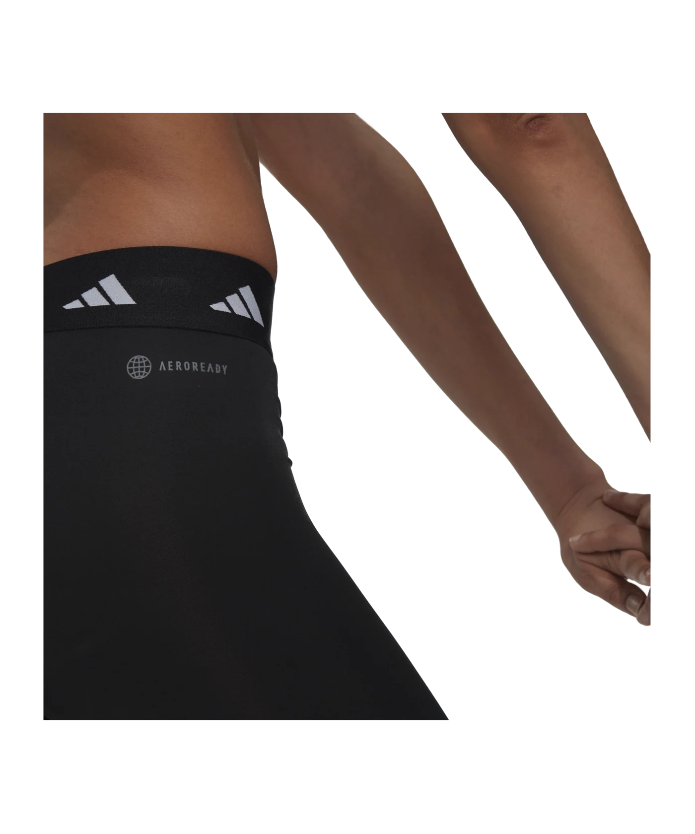 adidas Techfit 3-Stripes Tights Black