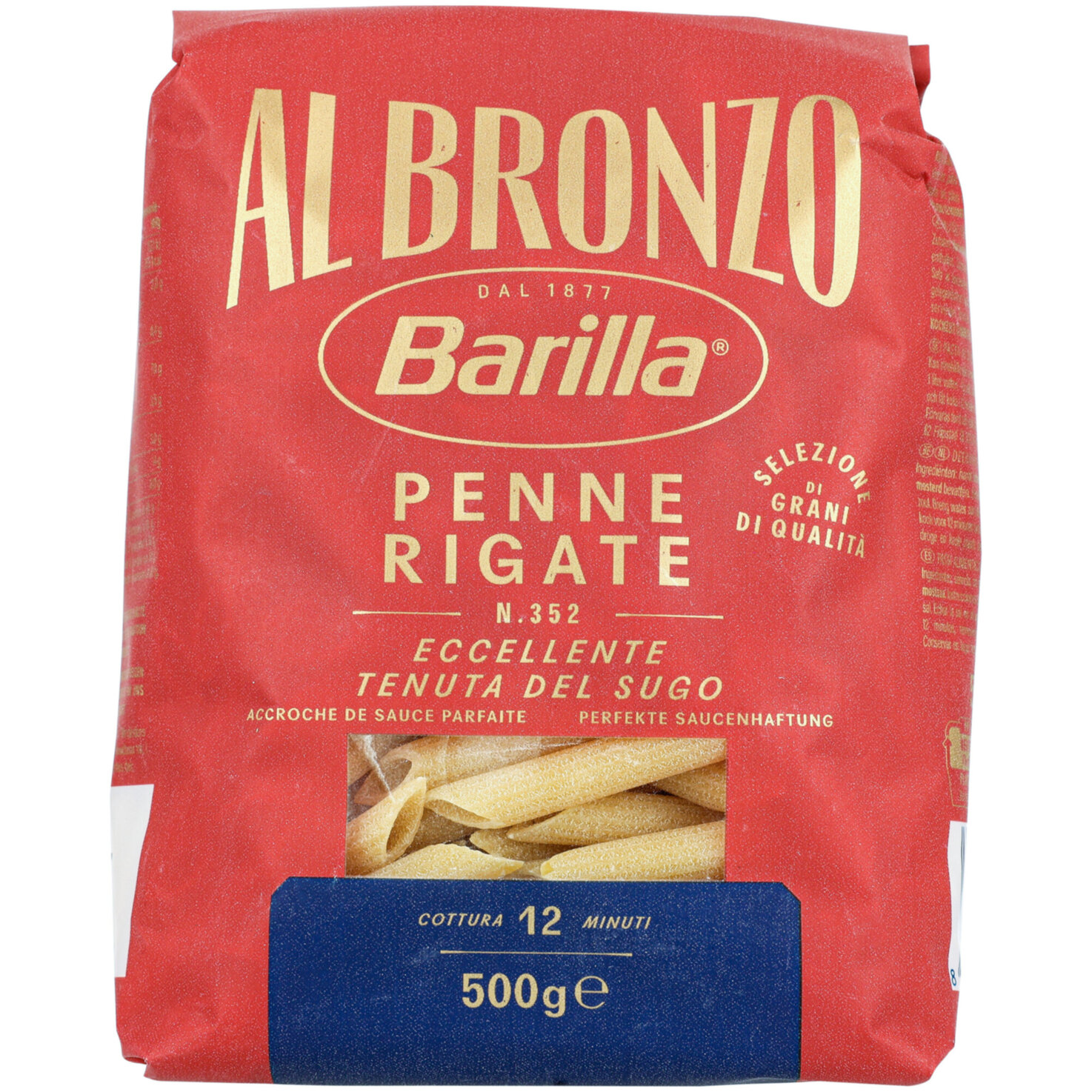 Barilla AL BRONZO Penne Rigate