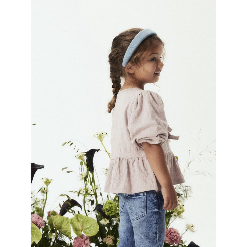 Køb Name It Burnished Lilac Nmfkesia 3/4 Sleeve Top