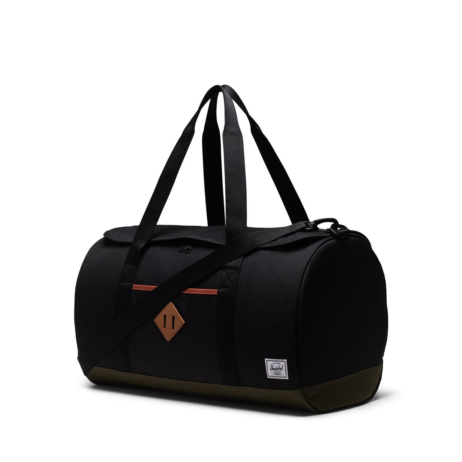 Herschel Supply Co. Heritage Duffle black/ivy green/chutney