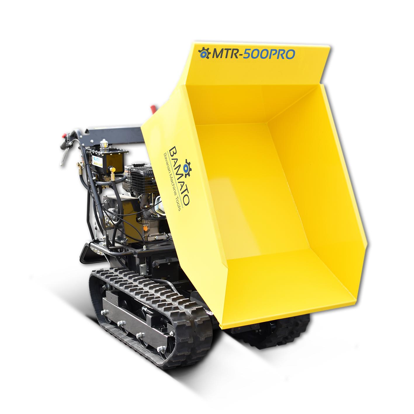 BAMATO Mini Raupendumper MTR-500PRO mit Kippdydraulik