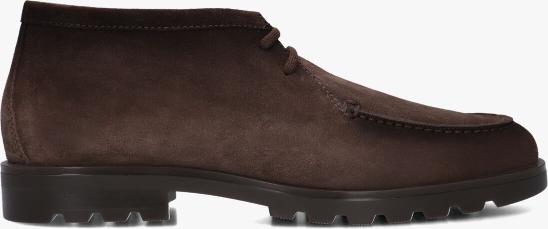 bruine santoni veterschoenen 18609