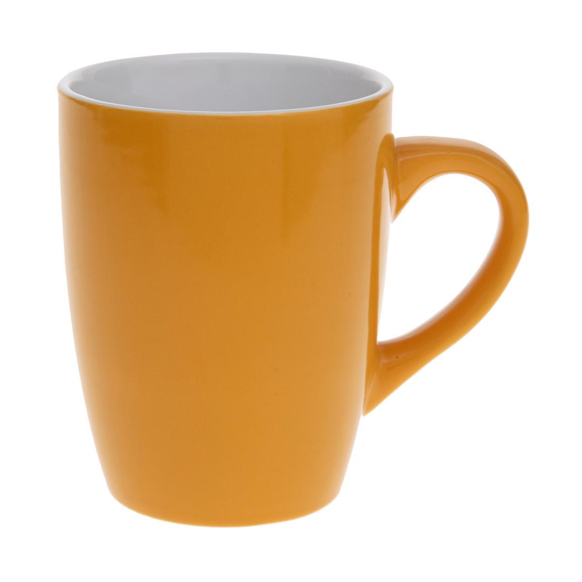 MUG ROND JAUNE 38CL