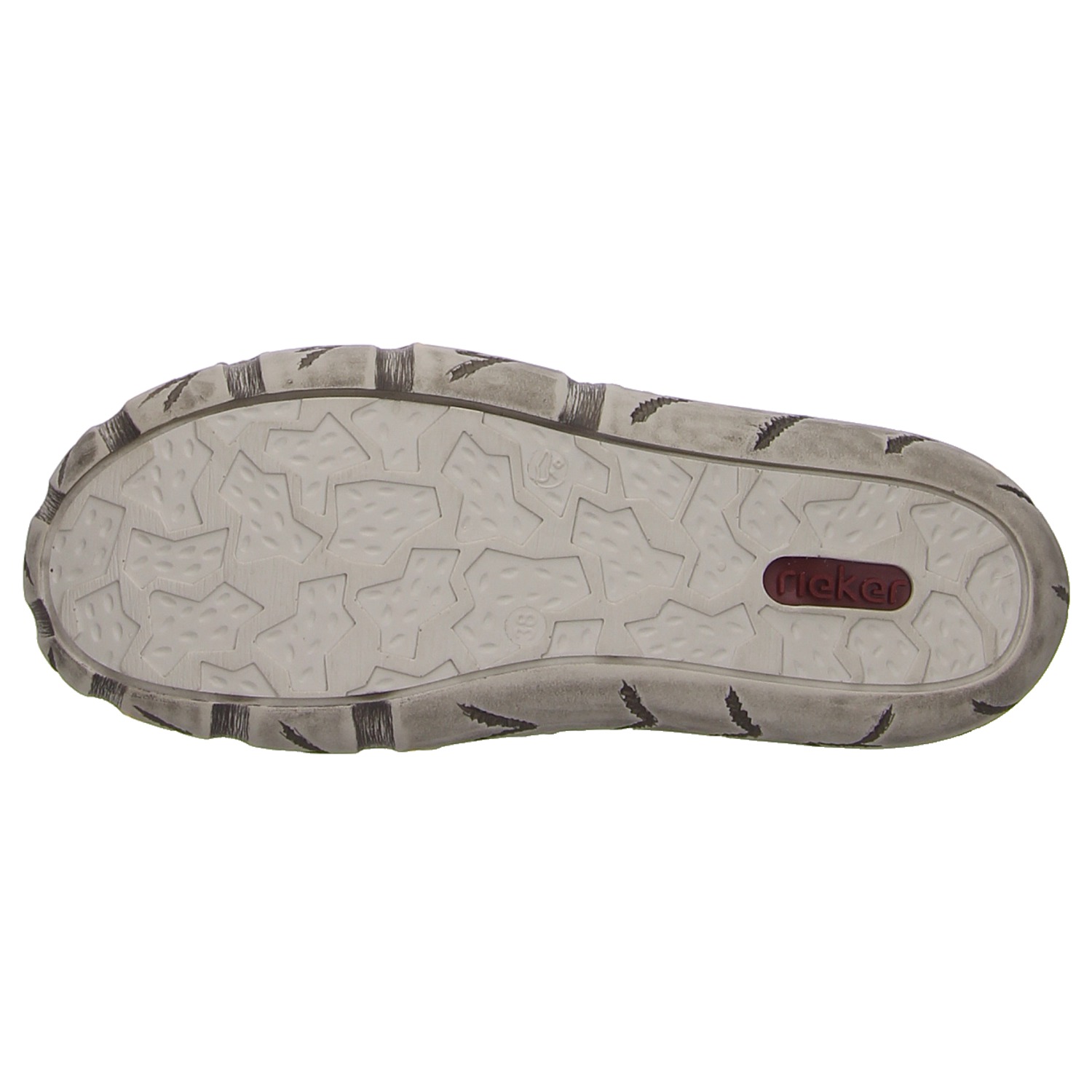 Rieker Halbschuh weiß weiss/weiss kombi