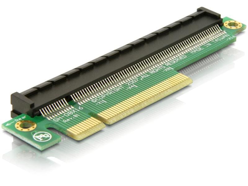 Delock PCI-E Riser Karte x8 auf x16 Verlängerung PCI Express x8 auf x16 Adapter