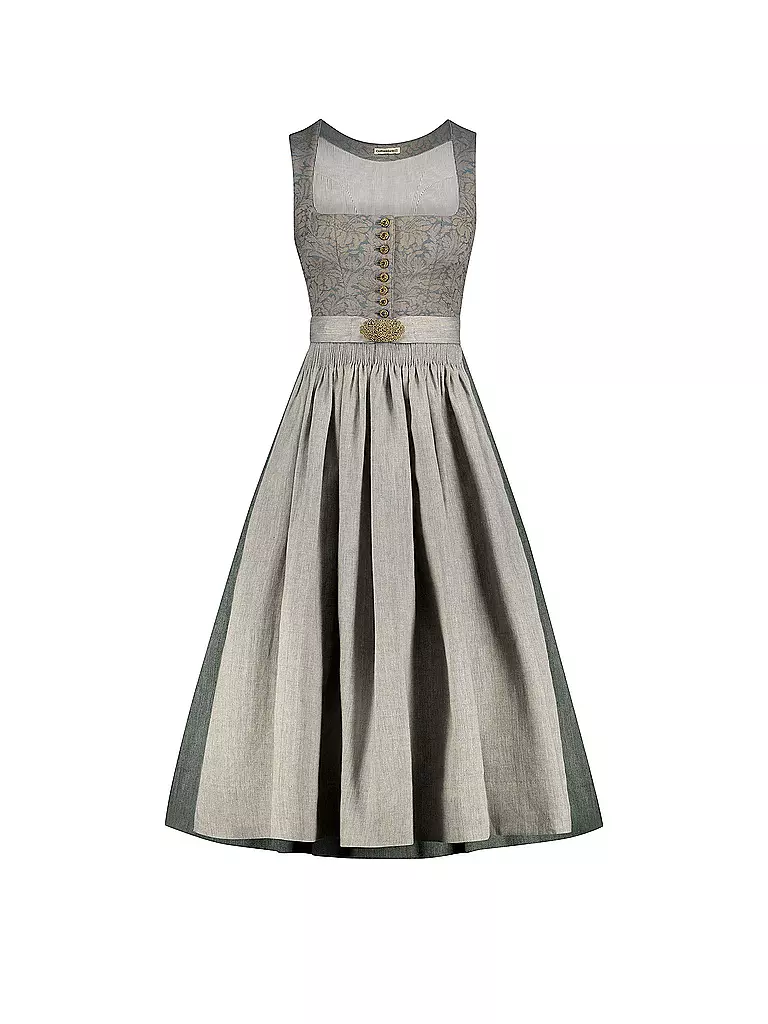 GOTTSEIDANK Dirndl MONIKA 80cm blau