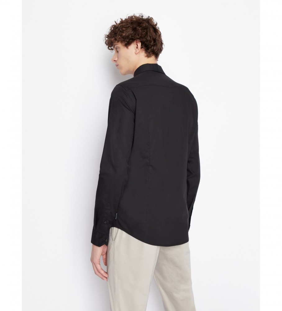 Camisa esportiva Armani Exchange preta