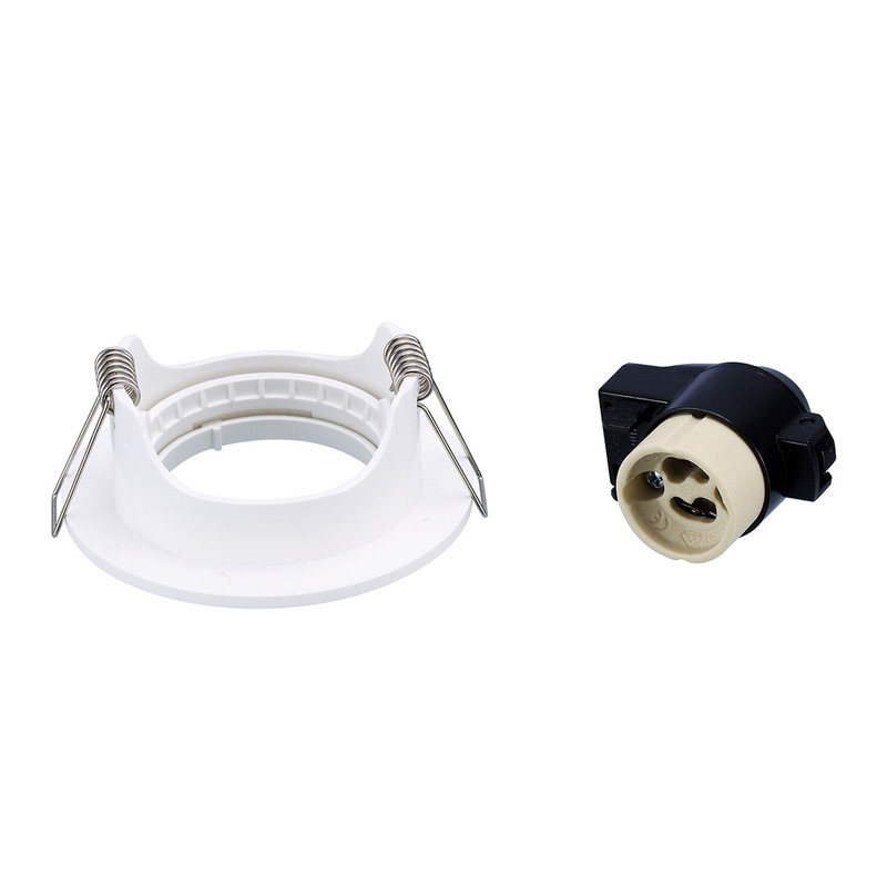Sylvania Inbouw spot kantelbaar 230/12V Wit