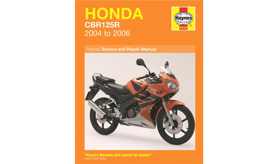 Værkstedshåndbog, Honda CBR125R 04-07