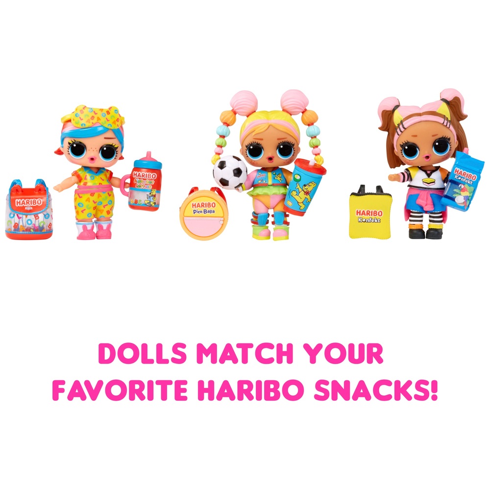 LOL Surprise! Loves Mini Sweets Haribo Serie 3 Puppensortiment mit 7 Überraschungen