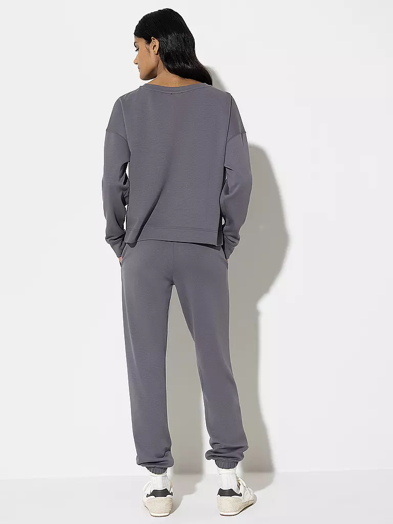 MEY Loungewear Sweathsirt SMOOTH grau
