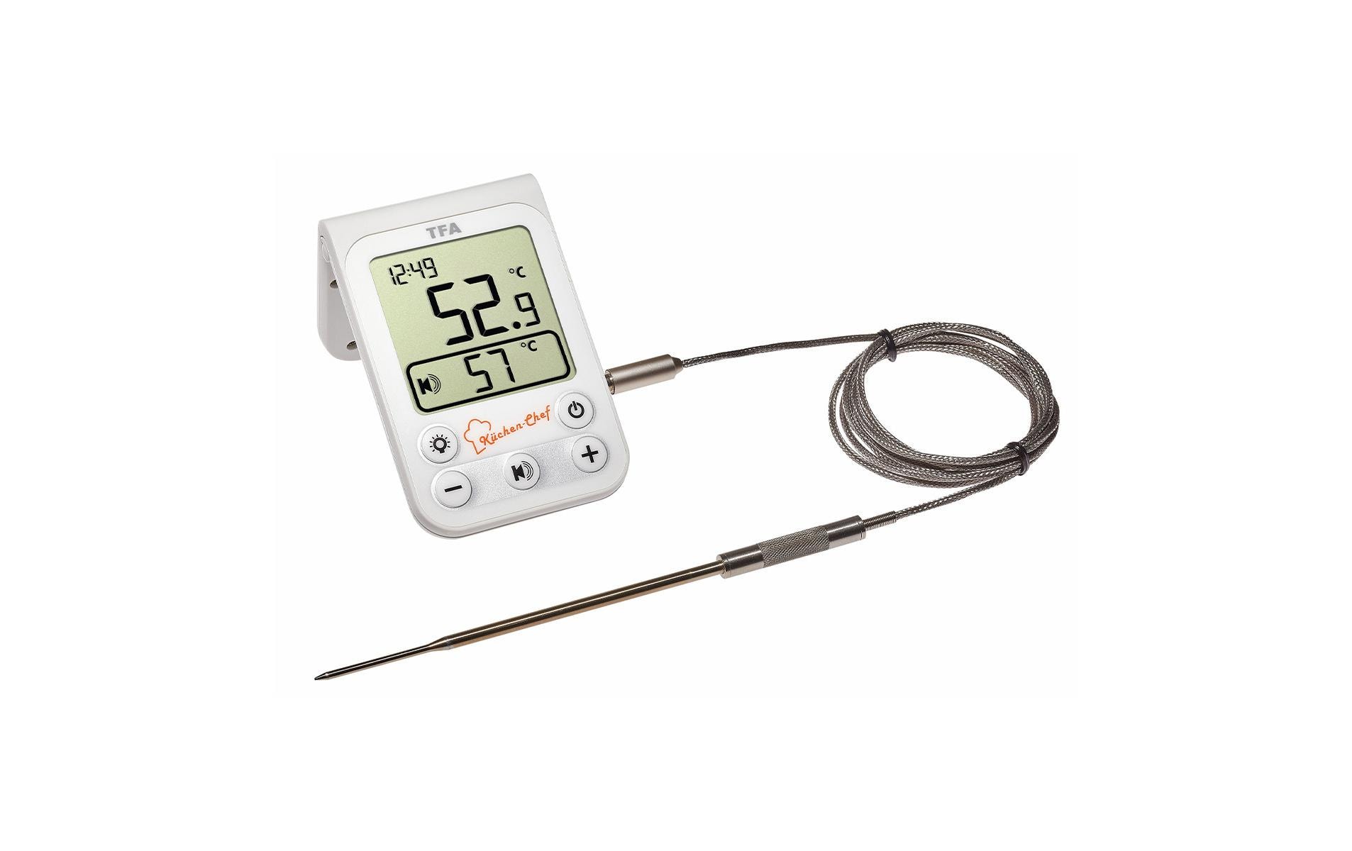 Bratenthermometer Küchen-Chef, DigitalDigitales Grill-Bratenthermometer