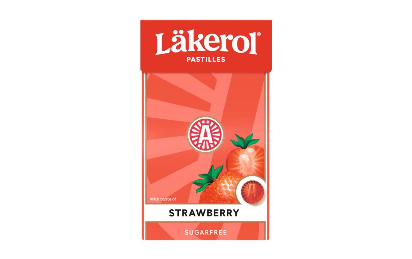 Bonbons Strawberry Sugarfree 27 gLeckere Pastillen mit Erdbeergeschmack