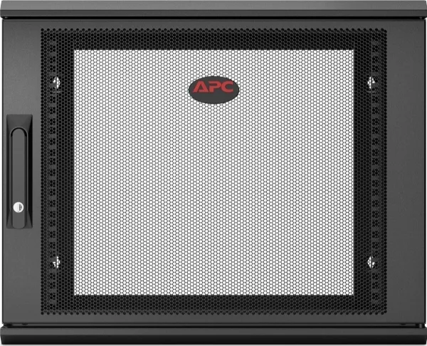 APC NetShelter WX AR109SH6 - Kabinet - vægmonterbar - sort - 9U - 19
