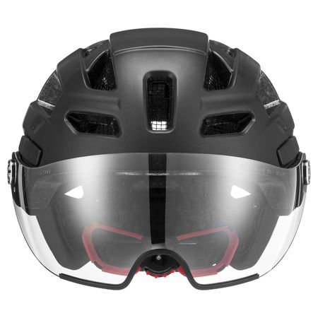 FINALE VISOR Velohelm  black matt  56-61cm