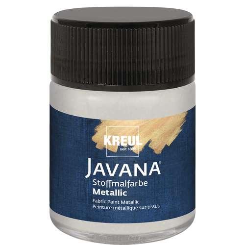 KREUL Javana Stoffmalfarbe mit Metallic-Effekt