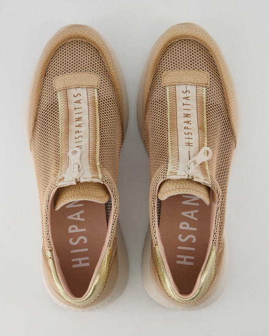 Hispanitas Polinesia-V23 Slipper in Gold