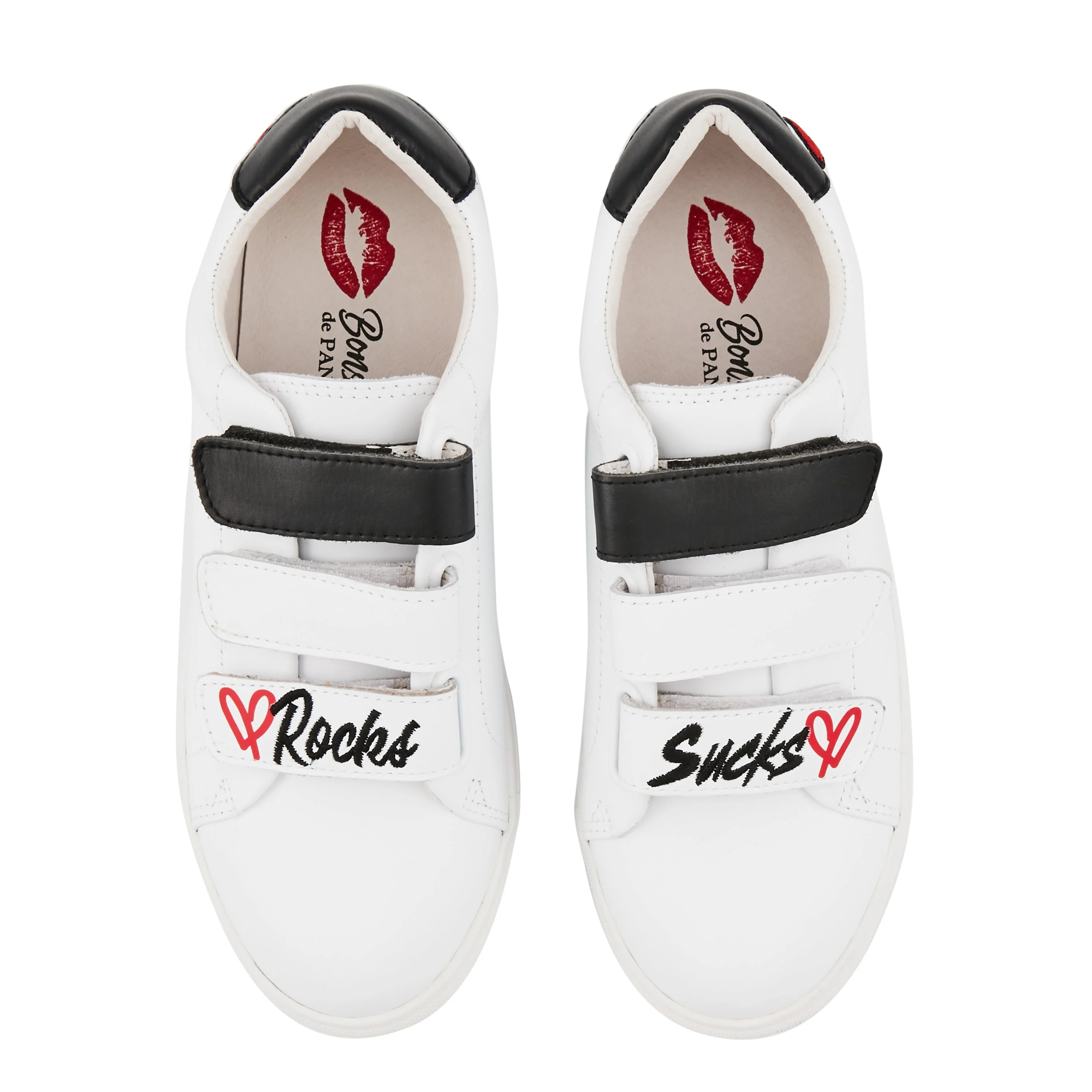 EDITH ROCKS - Sneakers en cuir | Blanc