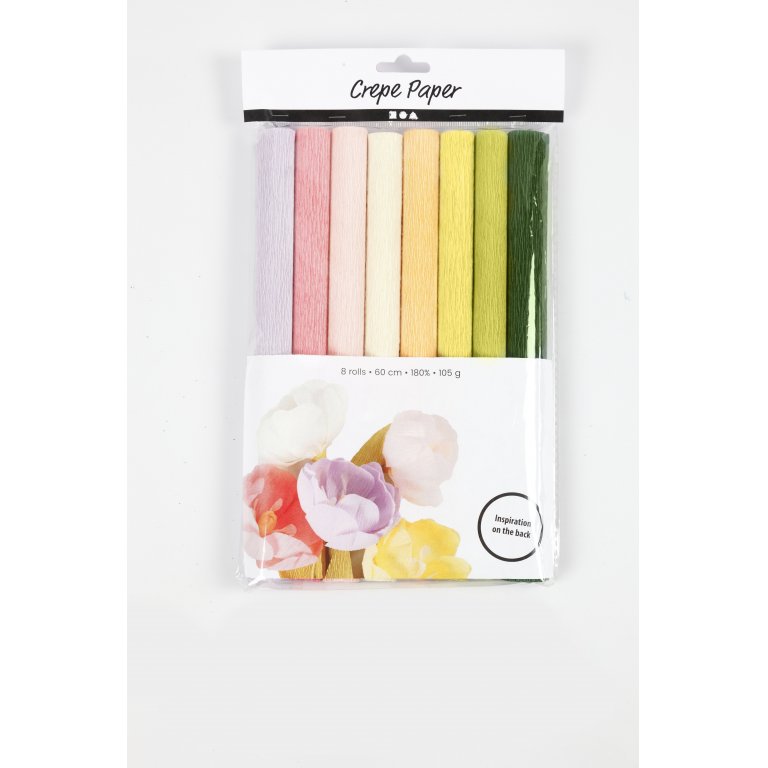 Bastelkrepp-Papier, Mix