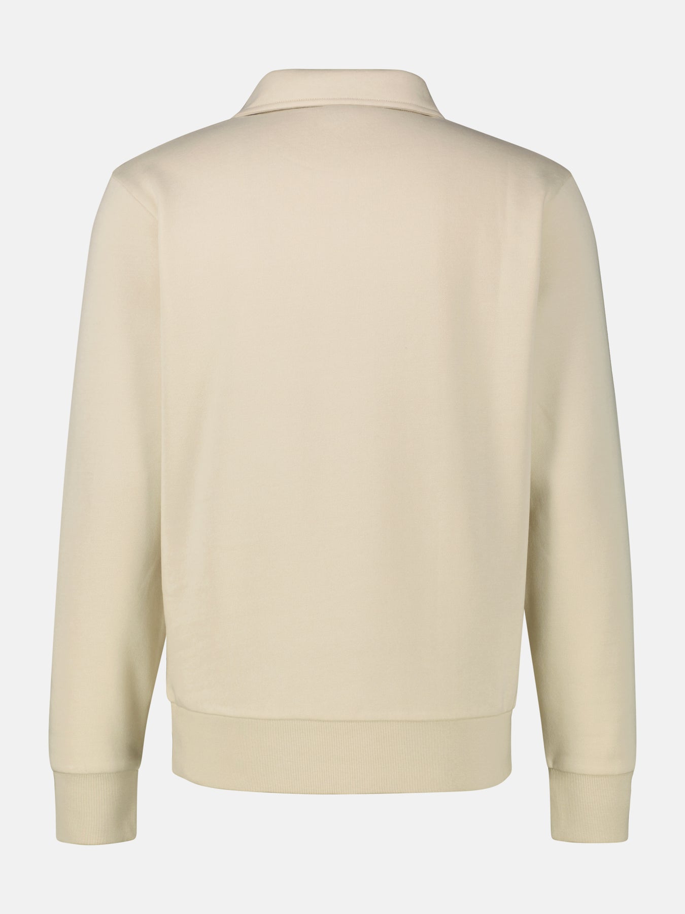 Langarm-Poloshirt in Übergrössen