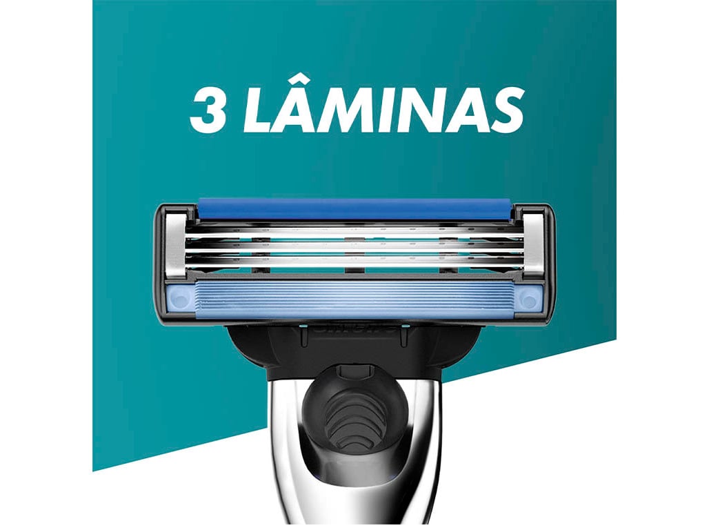 RECARGA DE LÂMINAS MACH3 TURBO GILLETTE 5 UN