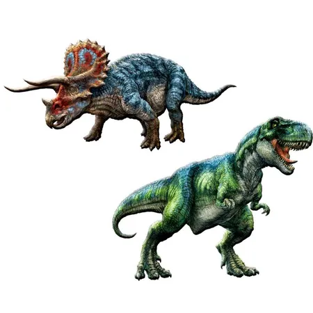 Die Spiegelburg Glow in the Dark Sticker T-Rex World, sort.