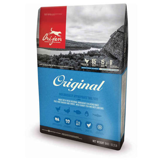Croquettes chien adulte sans céréales à la viande & au poisson - 6 Kg