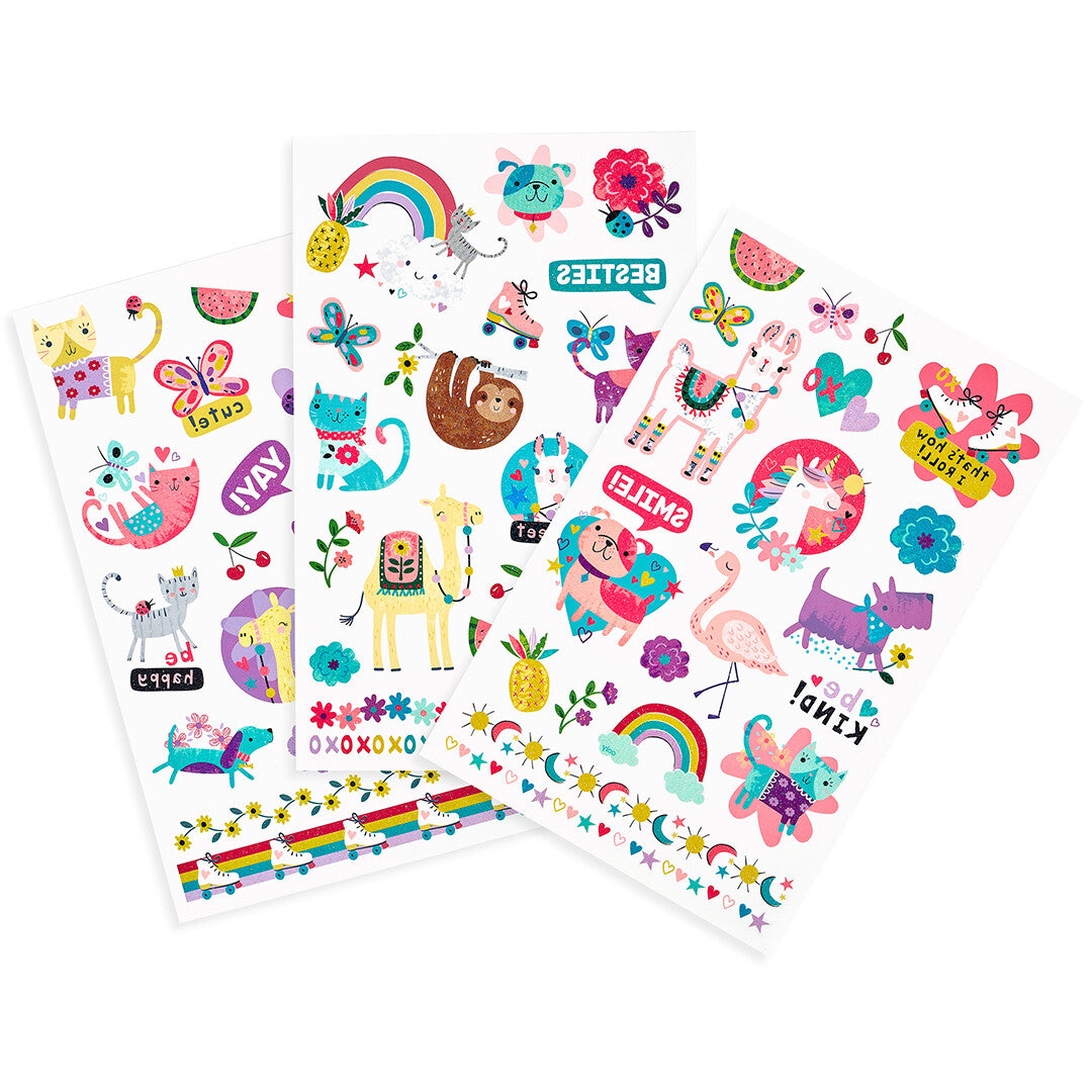 Ooly kindertattoos dierenvriendjes