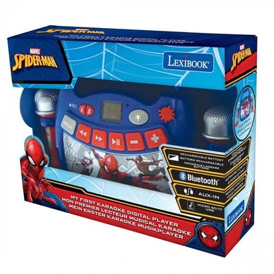 Lexibook Marvel Spider-Man Bluetooth Karaokemaskin