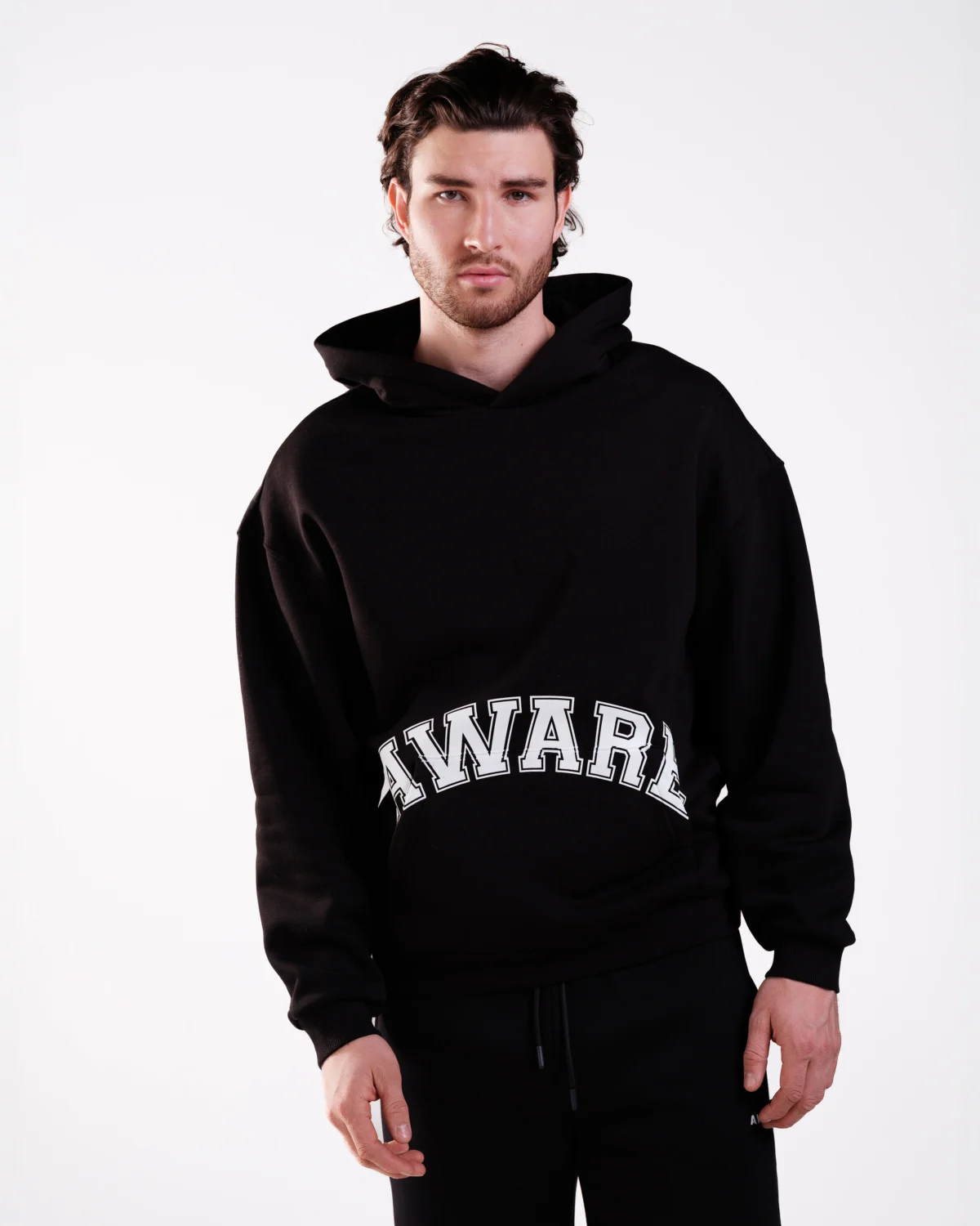 AWARE Oversize Hoodie Black