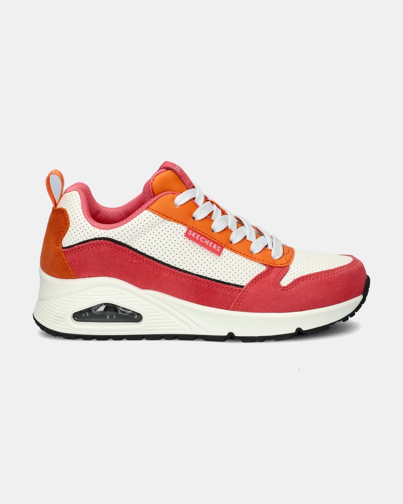 Skechers Uno - 2 Much Fun Lage sneakers  - wit