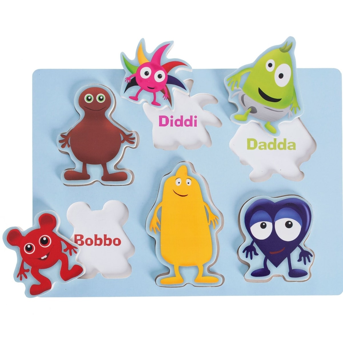 Babblarna Formpussel 6 Figurer