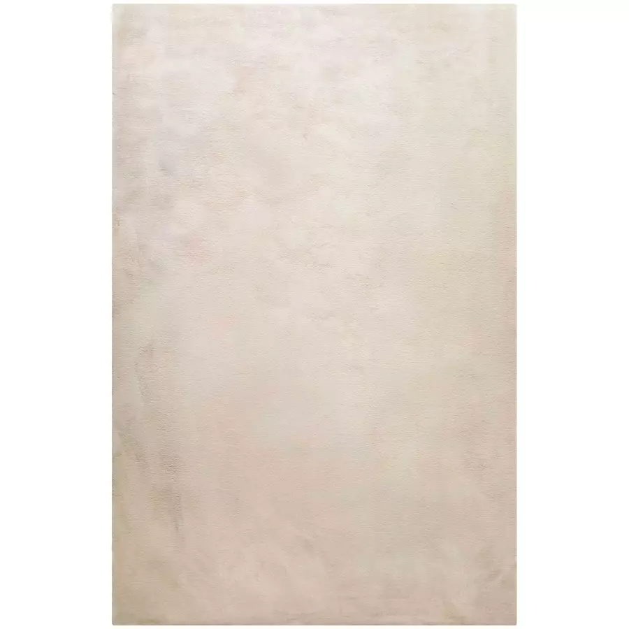 Homie Living Hochflorteppich Vita beige