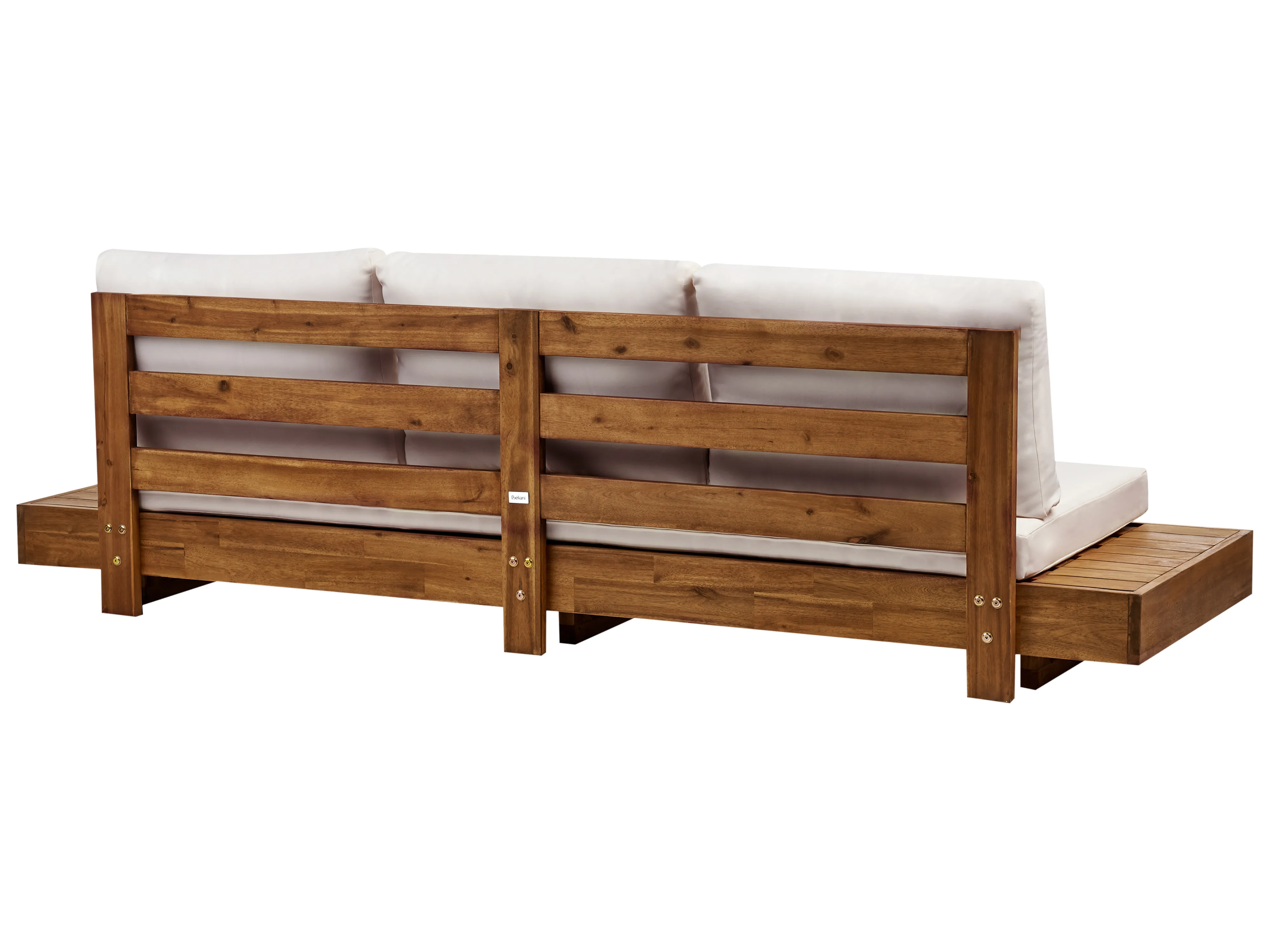 Tuin loungebank 3-zits MARETTIMO Gecertificeerd acaciahout Bruin