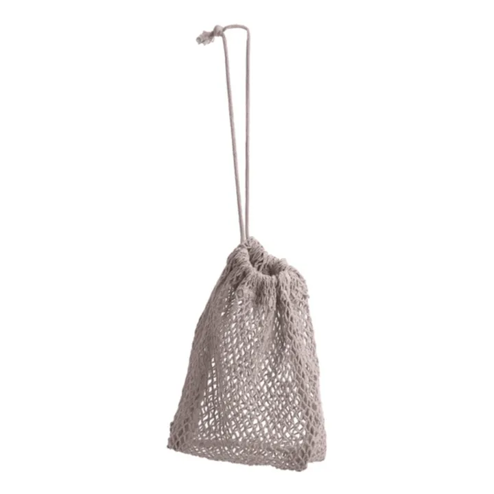 The Organic Company Sac filet en coton bio M | Lilas
