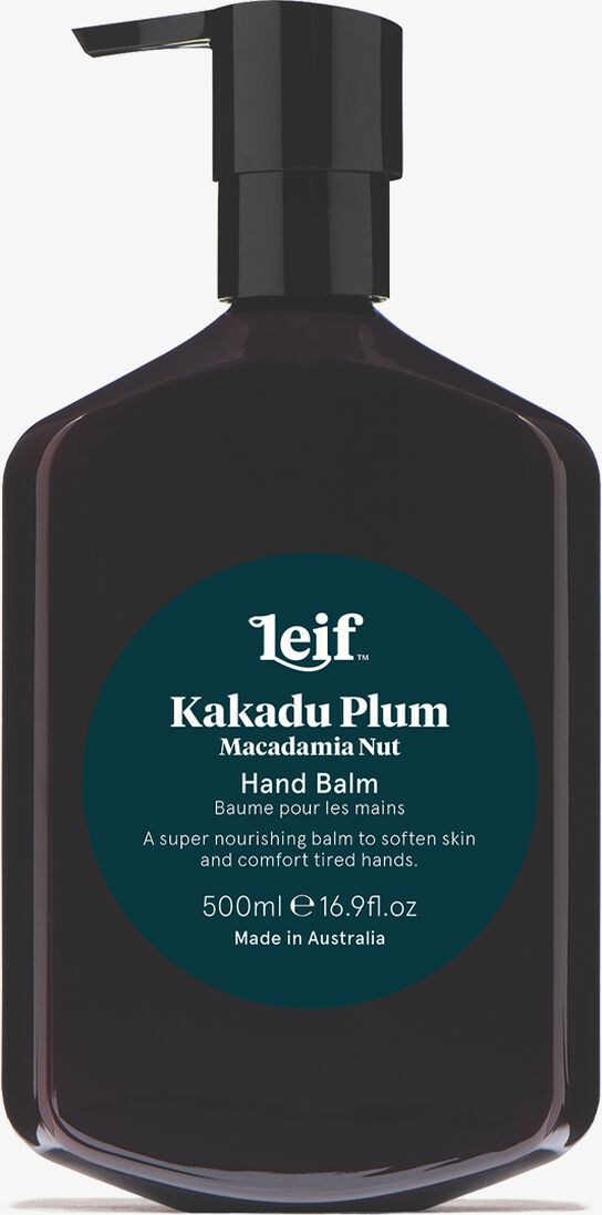 leif handverzorging kakadu plum hand balm 500ml